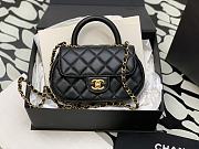 CHANEL Shoulder Bag with Top Handle - 1