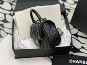 CHANEL Shoulder Bag with Top Handle - 2