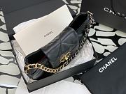 Chanel 19 Hobo Bag Black Lambskin - 5