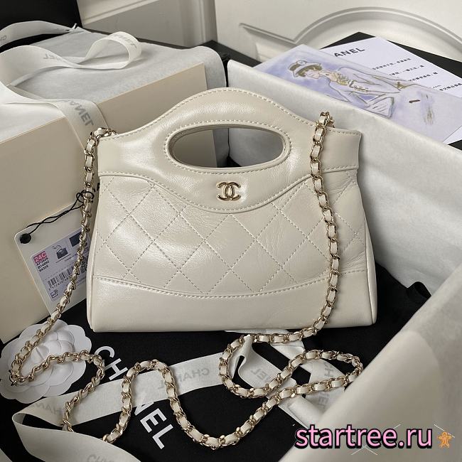 Chanel Mini 31 HandBag White - 1