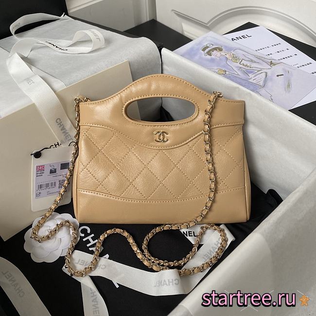 Chanel Mini 31 HandBag Beige - 1