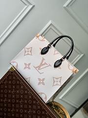 Louis Vuitton LV Onthego MM White Bag m46912 - 3