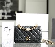 Chanel 22k Clutch with Chain in Black  - 1