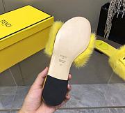 Fendi Baguette Yellow sandals - 2