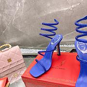 Rene Caovilla Sandals Royal Blue - 5