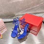 Rene Caovilla Sandals Royal Blue - 3