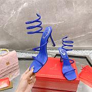 Rene Caovilla Sandals Royal Blue - 2