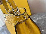 Fendi Peekaboo Bag Mini in Yellow - 5