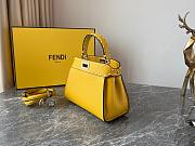 Fendi Peekaboo Bag Mini in Yellow - 4
