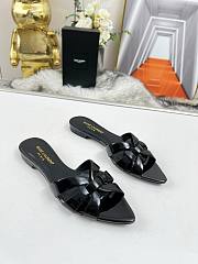 YSL Saint Lauren Slipper in Black - 2