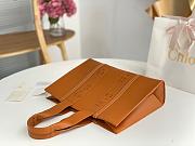 Chloé Large Woody Tote Bag Caramel - 4