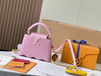 Louis Vuitton Capucines BB Pink