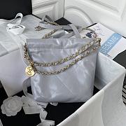 Chanel Mini 22 Bag Grey - 2