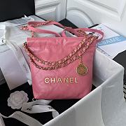 Chanel Mini 22 Bag Pink - 1