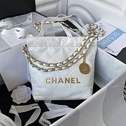 Chanel Mini 22 Bag White - 1