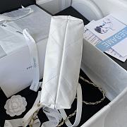 Chanel Mini 22 Bag White - 5