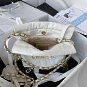 Chanel Mini 22 Bag White - 4