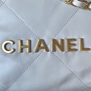 Chanel Mini 22 Bag White - 3