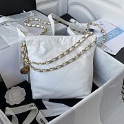 Chanel Mini 22 Bag White - 2