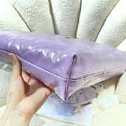 Chanel 22 Small Shoulder bag Purple -35x37x7cm - 5
