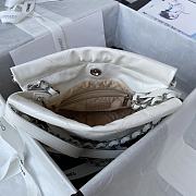 Chanel Mini 22 Bag White With Slilver Hardware - 4