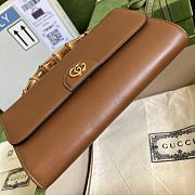GUCCI Gucci Bamboo Handle Chain Bag Caramel 675795 - 3