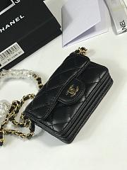 Chanel Card Holder With Chain - 3