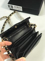 Chanel Card Holder With Chain - 2