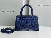 Balenciaga | Hourglass With Diamonds Blue - 1