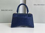 Balenciaga | Hourglass With Diamonds Blue - 5