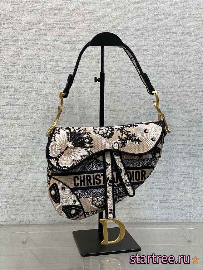 Dior Saddle Dior Oblique Jacquard- M0446C - 25.5 x 20 x 6.5cm - 1
