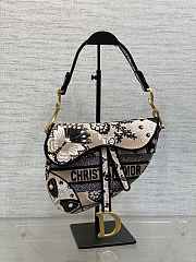 Dior Saddle Dior Oblique Jacquard- M0446C - 25.5 x 20 x 6.5cm - 1
