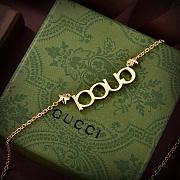 Gucci Necklace and Bracelet - 2