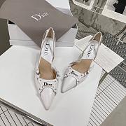 Dior Heels in White - 4
