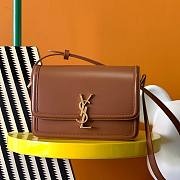 YSL Saint Lauren SOLFERINO MEDIUM BOX LEATHER SHOULDER BAG - 1