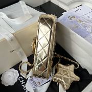 Chanel Small Flap Bag In Shiny Gold-23cm - 2