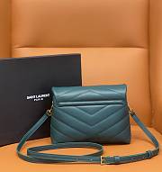YSL | Toy LOULOU Sea Turquoise - 467072 - 20 x 14 x 7 cm - 2