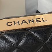 CHANEL BAG SMALL TRENDY CC IN BLACK-20cm  - 4