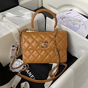 CHANEL BAG SMALL TRENDY CC IN CARAMEL-20cm - 1