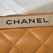 CHANEL BAG SMALL TRENDY CC IN CARAMEL-20cm - 4