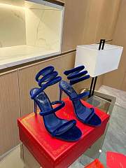 Rene Caovilla Sandals Royal Blue  - 1