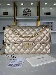 Chanel Medium Classic Flap Bag in Gold-25cm - 1