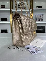 Chanel Medium Classic Flap Bag in Gold-25cm - 5