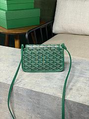 GOYARD Goyardine Plumet Wallet Clutch Green - 5