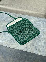 GOYARD Goyardine Plumet Wallet Clutch Green - 3