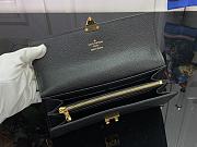 Louis Vuitton Wallet on Chain in Black M82637 - 2