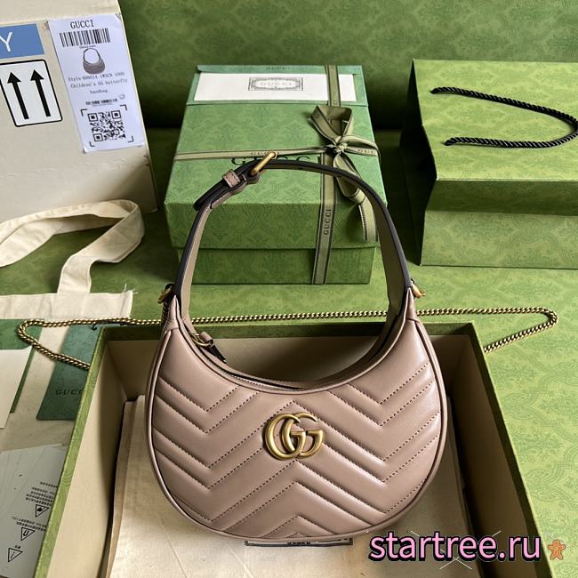 Gucci GG Marmont Half-moon Mini Shoulder Bag  - 1