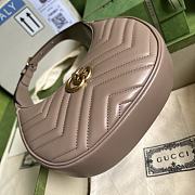 Gucci GG Marmont Half-moon Mini Shoulder Bag  - 4