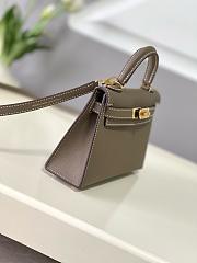 Hermes KELLY 19 IN Grey - 2