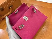 Hermes KELLY 19 IN Rose Red - 2